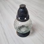 Herdenkingslicht graflantaarn graf lantaarn met patroon, Ophalen of Verzenden, Zo goed als nieuw, Hout