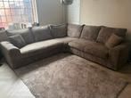 Hoekbank ribstof 270x270, Huis en Inrichting, Banken | Complete zithoeken, Ophalen, Gebruikt, Stof