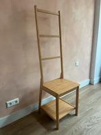 Ikea Ragrund Stoel met Handdoekenrek - Bamboe, Ophalen, Bruin, Zo goed als nieuw, Eén