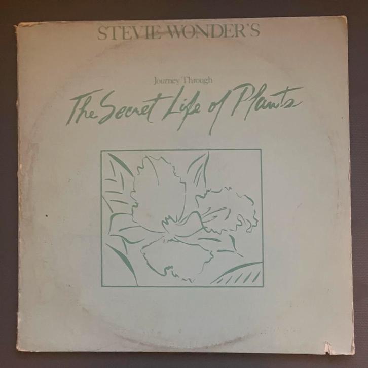 Stevie Wonder - Journey Through The Secret Life Of Plants LP, Cd's en Dvd's, Vinyl | Rock, Gebruikt, Overige genres, 12 inch, Ophalen of Verzenden