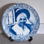 Delfts Blauw Chemkefa Wandbord - De Lente - 29cm, Antiek en Kunst, Antiek | Wandborden en Tegels, Ophalen of Verzenden