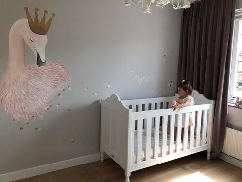 Bopita Cotbed Romantic van ledikant naar peuterbed, Kinderen en Baby's, Babywiegjes en Ledikanten, Gebruikt, Ledikant, Ophalen