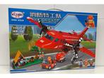 City Brandweer Vliegtuig (Compatible met LEGO), Kinderen en Baby's, Speelgoed | Overig, Nieuw, Jongen of Meisje, Verzenden