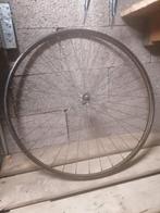 Omafiets Voorwiel met Bies, Fietsen en Brommers, Fietsonderdelen, Ophalen of Verzenden, Gebruikt, Algemeen, Wiel