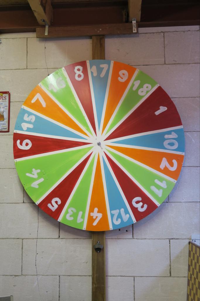 Rad van Fortuin - Leuk voor Feestjes!, Hobby en Vrije tijd, Feestartikelen, Gebruikt, Feestartikel, Verjaardag, Ophalen