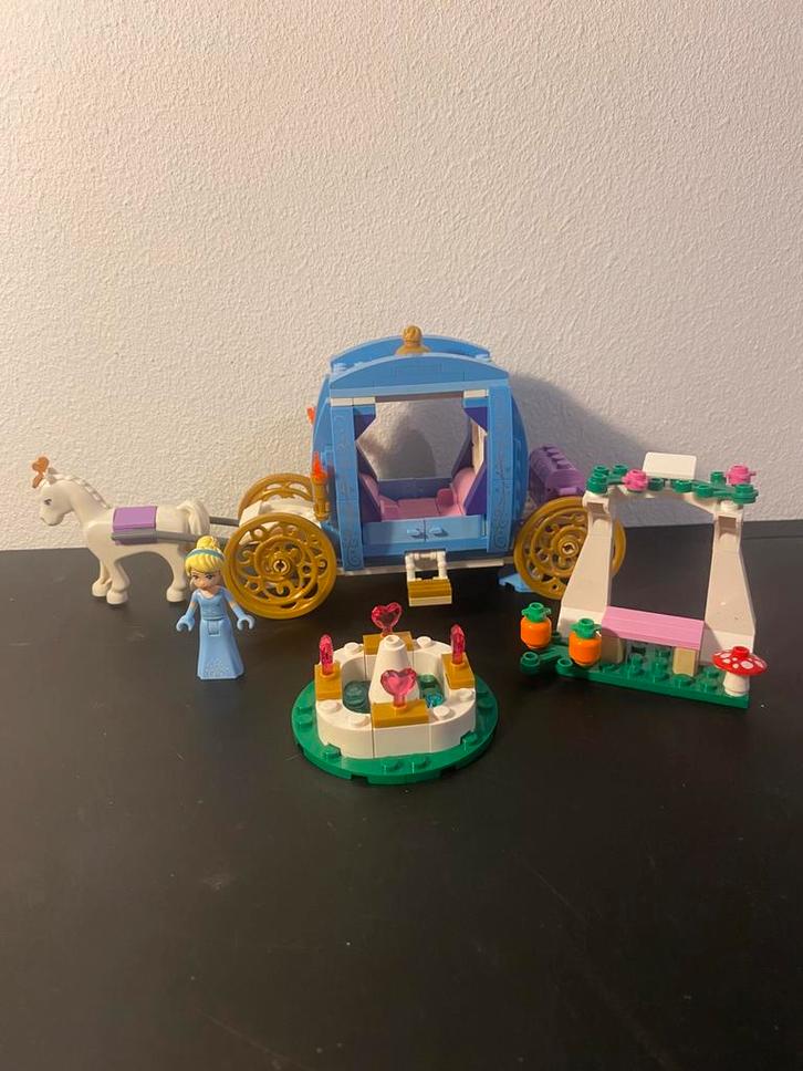 LEGO friends assepoester koets, Kinderen en Baby's, Speelgoed | Duplo en Lego, Gebruikt, Lego, Ophalen of Verzenden