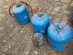 3 gasflessen Campinggaz (2 x type 907 en 1 x type 901), Caravans en Kamperen, Kampeeraccessoires, Ophalen, Gebruikt
