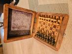 Klein schaakspel hout, Antiek en Kunst, Ophalen of Verzenden