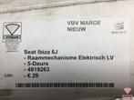 seat ibiza 6j raammechanisme elekt. links voor 5drs nieuw! 4, Auto-onderdelen, Ruiten en Toebehoren, Ophalen of Verzenden, Gebruikt