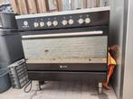 M-System MFT96ZW (Boretti) Gasfornuis en oven, Witgoed en Apparatuur, Fornuizen, Ophalen, Gebruikt, 60 cm of meer, Gas