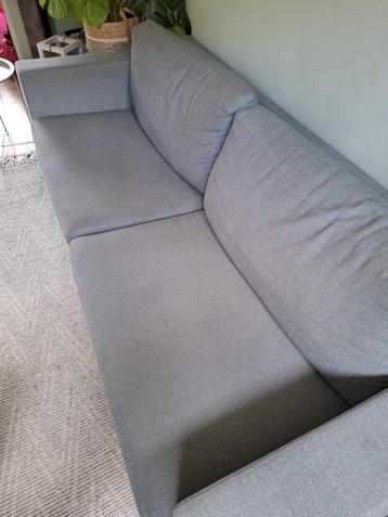 Licht grijze, 3-zits bank 260 cm breed
