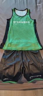 Groningen Atletiek club kleding MAAT S, Zwart, Ophalen of Verzenden, Hardlopen of Fietsen, Maat 36 (S)