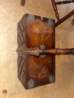 Antieke houten naaidoos, Antiek en Kunst, Ophalen