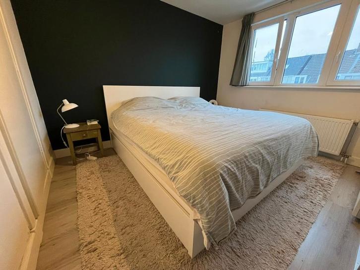 Ikea Malm Bed 180x200 - Wit met 4 lades (excl. lattenbodem), Huis en Inrichting, Slaapkamer | Bedden, Gebruikt, Tweepersoons, 180 cm