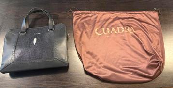 Cuadra luxe business-/documententas roggenleer beschikbaar voor biedingen