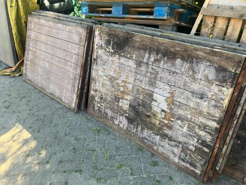 Steenschotten hardhout azobéhout kunststof, Tuin en Terras, Bielzen en Borders, Gebruikt, Overige typen, Hout, Minder dan 25 cm