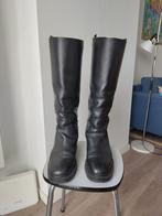 Zwarte leren laarzen 39 Massimo Dutti, Kleding | Dames, Schoenen, Hoge laarzen, Massimo Dutti, Zwart, Ophalen of Verzenden