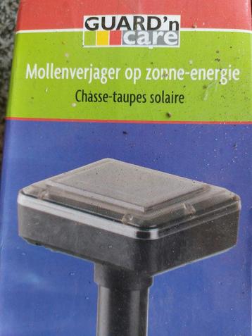 MOLLEN VERJAGER OP ZONNECELLEN  NIEUW IN DOOS beschikbaar voor biedingen
