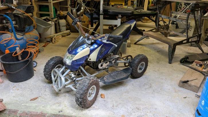 49 CC Quad (loopt niet), Fietsen en Brommers, Minibikes, Midibikes en Pitbikes, Gebruikt, Overige typen, Ophalen