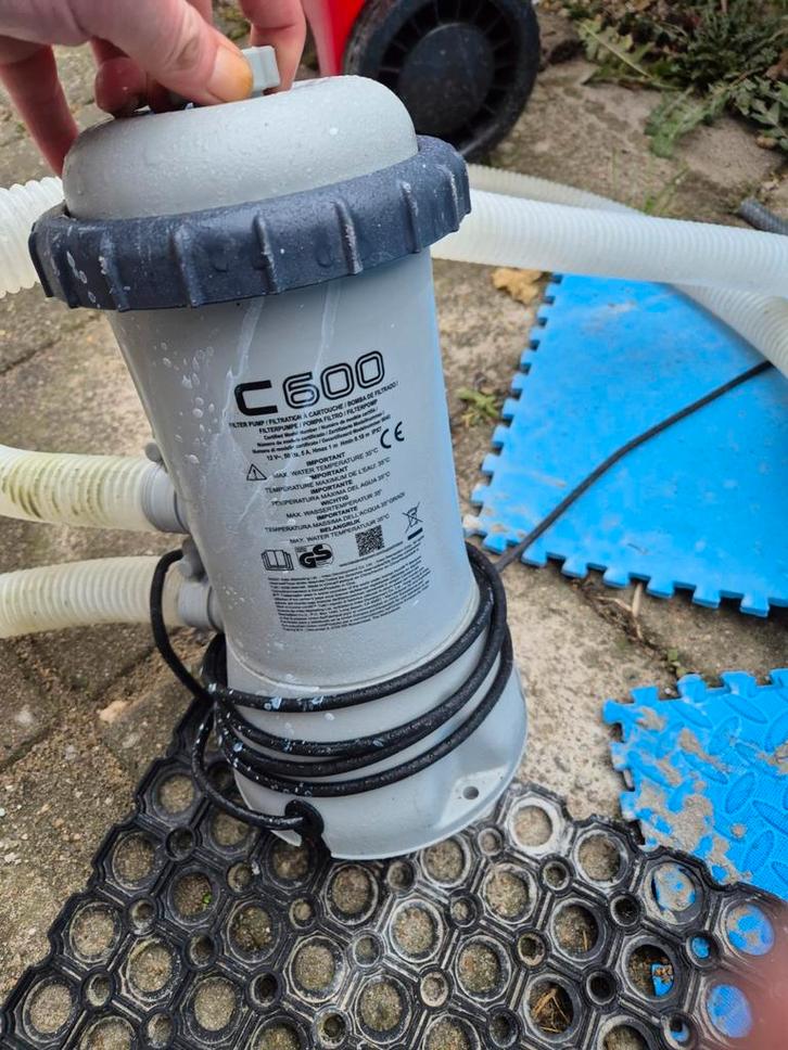 Zwembadpomp C600 - Filterpomp, Tuin en Terras, Zwembaden, Gebruikt, Overige typen, Ophalen