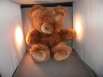 teddy beer 47 cm bruin velours harde bruine neus en glazen, Ophalen of Verzenden, Beer, Zo goed als nieuw