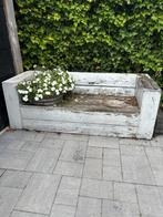 Tuinbankje / steigerhout, Tuin en Terras, Ophalen, Gebruikt, Hout