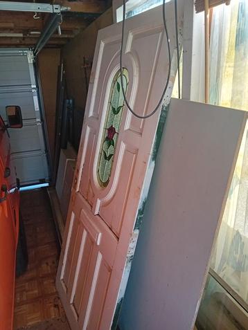 Hardhouten Voordeur 930x2050 beschikbaar voor biedingen