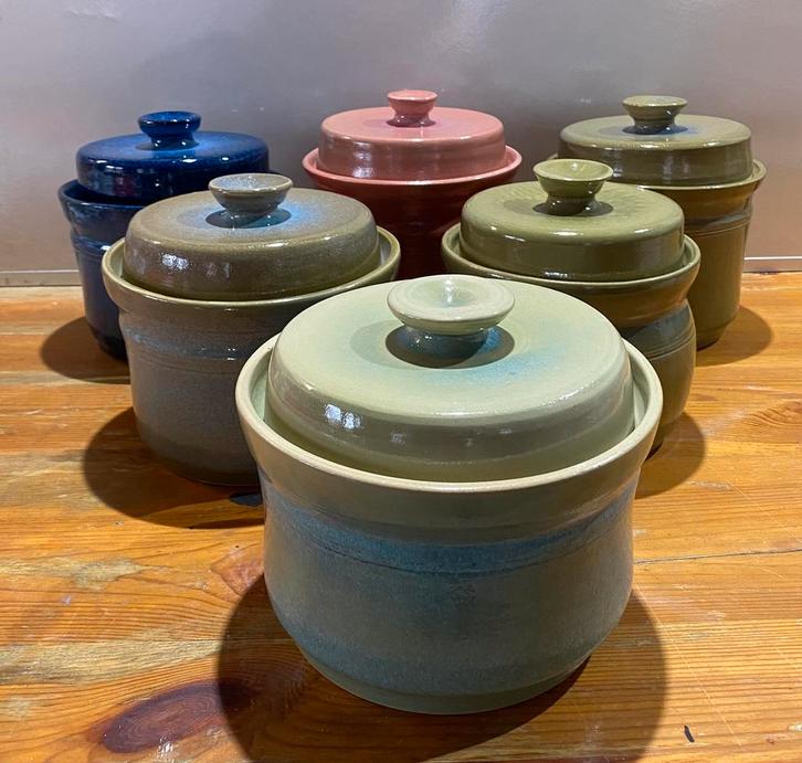 Zuurkoolpot - 2 of 3 liter, Huis en Inrichting, Keuken | Servies, Nieuw, Overige typen, Overige stijlen, Keramiek, Ophalen of Verzenden