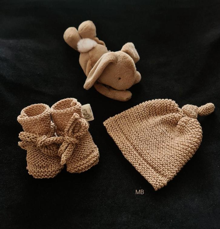 2 delige set newborn maat 48, Verzamelen, Poppen, Zo goed als nieuw, Kleertjes, Levensecht of Reborn, Ophalen of Verzenden