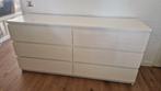 Malm ikea ladekast 160x78cm wit, Huis en Inrichting, Kasten | Ladekasten, Ophalen, Overige materialen, 5 laden of meer, Wit