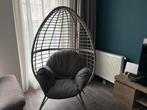 hangstoel met zacht kussen., Tuin en Terras, Ophalen of Verzenden, Zo goed als nieuw, Rotan
