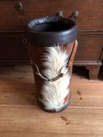 vintage paraplubak koeienhuid, Ophalen of Verzenden