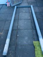 Aluminium poort met palen, Ophalen of Verzenden, Gebruikt, Overige typen