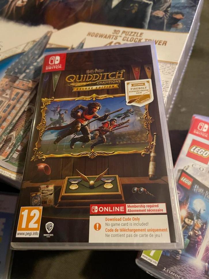 Harry Potter Quidditch Champions - Nieuw!, Spelcomputers en Games, Games | Nintendo Switch, Nieuw, Sport, 1 speler, Vanaf 12 jaar