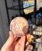 Prachtige crazy lace agaat bol, Ophalen of Verzenden