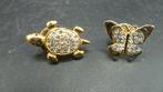 Schildpad en vlinderbroche, Ophalen of Verzenden, Nieuw, Goud, Overige materialen