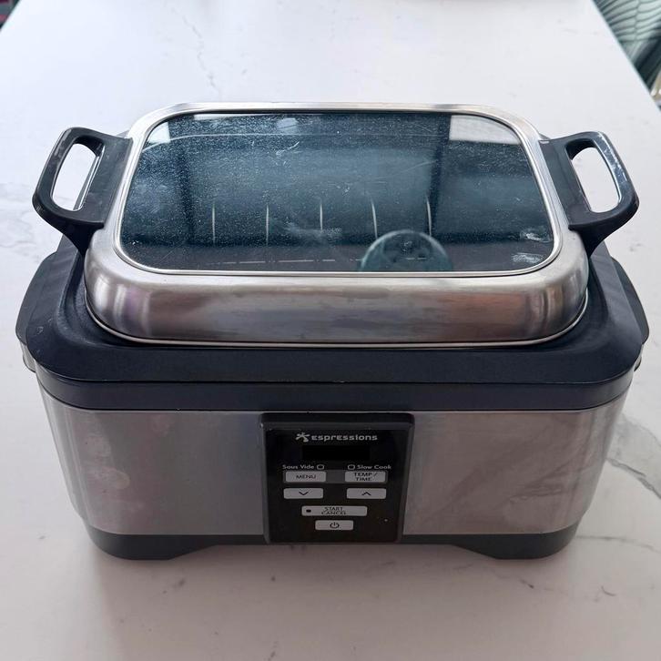 ✅ Expressions EP4000 Sous Vide / Slowcooker, Witgoed en Apparatuur, Slowcookers, Gebruikt, Timer, Ophalen