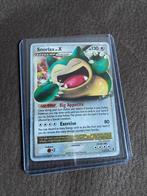 Pokemon kaart Snorlax lvl X, Ophalen of Verzenden, Zo goed als nieuw