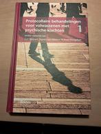 Protocollaire behandelingen voor volwassenen deel 1, Boeken, Psychologie, Ophalen of Verzenden, Zo goed als nieuw, Klinische psychologie