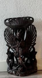 Mooi zwaar aantiek Balinees Houtsnijwerk Garuda, Visnu, Naga, Ophalen of Verzenden