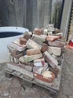 Veldbrand bakstenen, Doe-het-zelf en Verbouw, Metselstenen, Ophalen, Gebruikt, Bakstenen