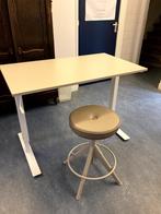 Ikea trollberget kruk, Huis en Inrichting, Ophalen, Zo goed als nieuw, Bureaukruk, Grijs