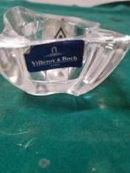 kandelaars kristal glas villeroy en boch new wave  2x, Huis en Inrichting, Woonaccessoires | Kandelaars en Kaarsen, Ophalen of Verzenden