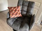 Fauteuil donkergroen zgan, Huis en Inrichting, Fauteuils, Ophalen, Minder dan 75 cm, Zo goed als nieuw, 75 tot 100 cm