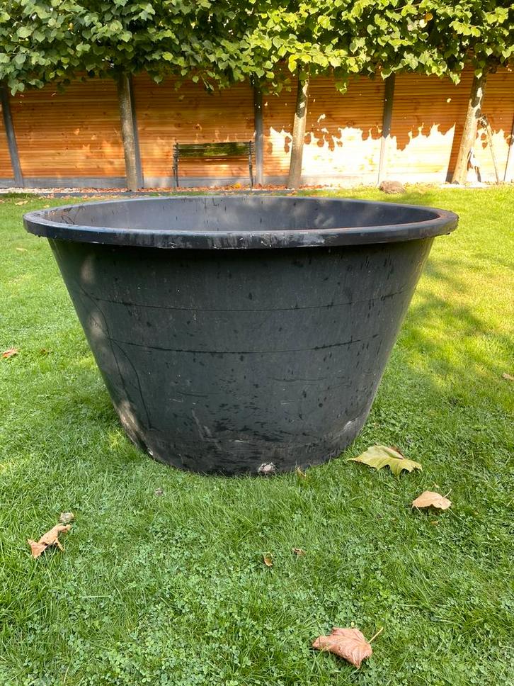 Enorme kuip plantenbak boomkuip 500liter!!!, Tuin en Terras, Bloembakken en Plantenbakken, Gebruikt, Kunststof, Tuin, 60 cm of meer