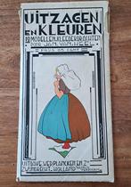 Uitzagen en Kleuren: 12 modellen Klederdrachten Jan van Heel, Antiek en Kunst, Ophalen, Jan van Heel. Uitzagen en kleuren, 12 klederdrachtmodellen
