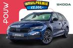 Skoda Octavia Combi 1.5 TSI 150pk MHEV Sportline Tour | Pano, Stof, 1498 cc, Euro 6, Blauw