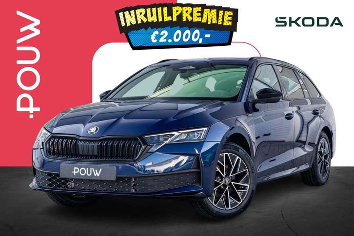 Skoda Octavia Combi 1.5 TSI 150pk MHEV Sportline Tour | Pano, Auto's, Skoda, Bedrijf, Te koop, Octavia, ABS, Achteruitrijcamera