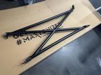 JapPower X-bar veerpootbrug strutbar - Honda Civic 92-00, Auto diversen, Tuning en Styling, Ophalen of Verzenden