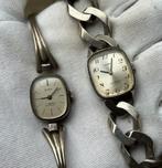 Zilveren horloges vintage, Sieraden, Tassen en Uiterlijk, Horloges | Dames, Overige merken, Gebruikt, Polshorloge, Overige materialen